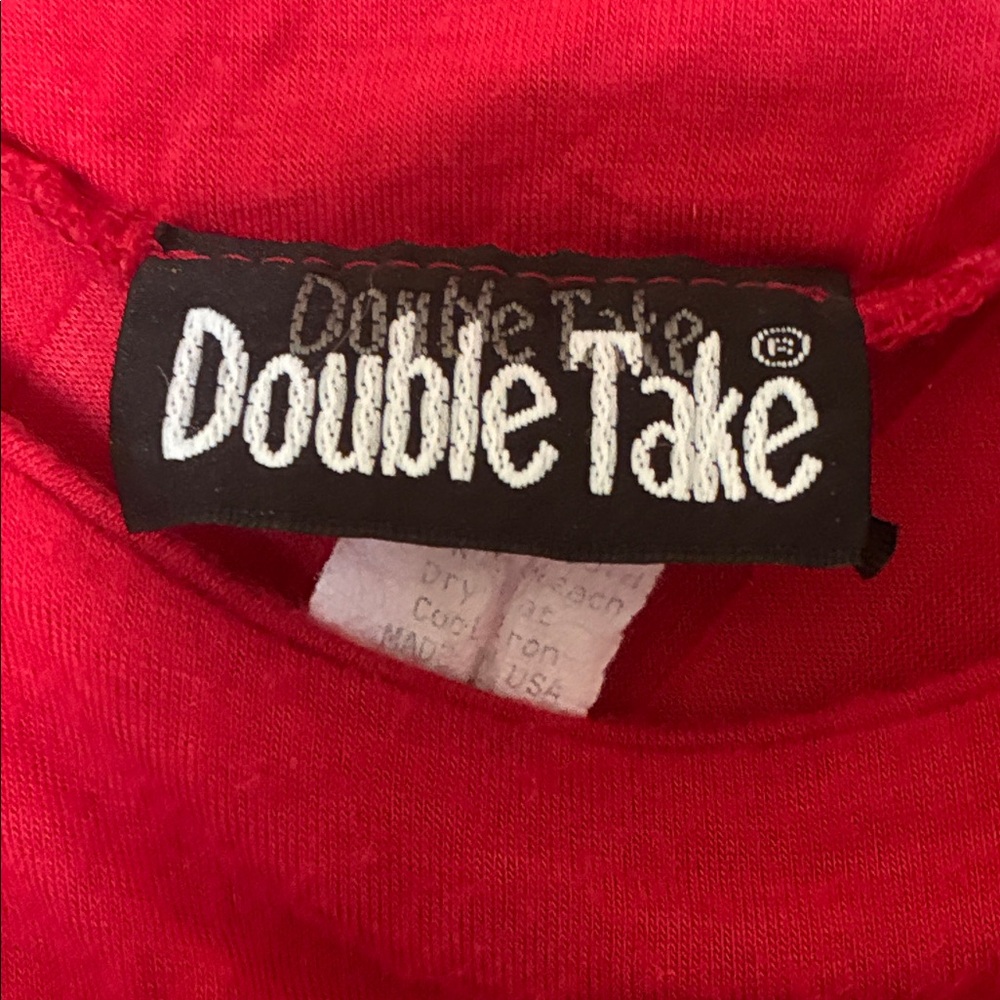 Red Textured Tank Top - Picture 2 of 6